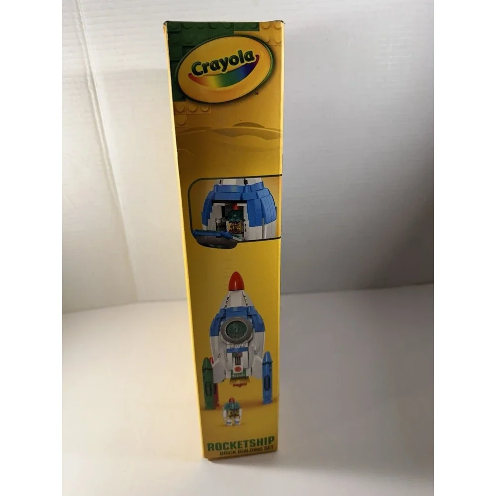 Crayola Rocketship Brick Building Set ( Brickcraft )